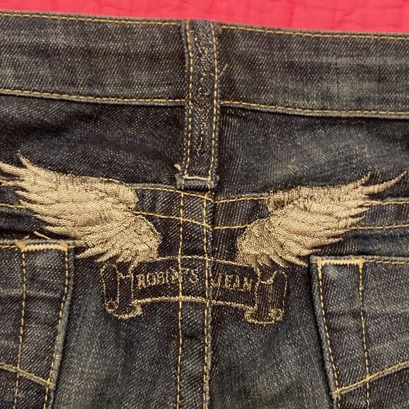 Robin's Jean Dark Blue Denim with Silver Button, size 29 - Picture 8 of 10